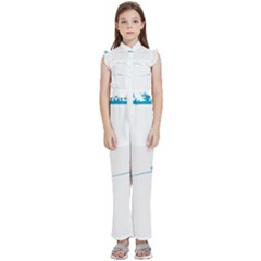 Voice Actor T- Shirt As For Me And My Voice We Will Serve The Lord Christian T- Shirt Kids  Sleeveless Ruffle Edge Band Collar Chiffon One Piece