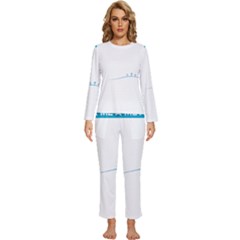 Voice Actor T- Shirt As For Me And My Voice We Will Serve The Lord Christian T- Shirt Womens  Long Sleeve Lightweight Pajamas Set