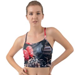 Chocolate Dark Mini Tank Bikini Top