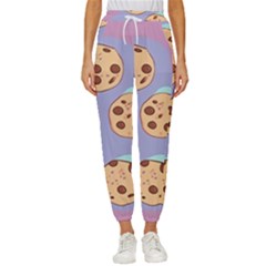 Cookies Chocolate Chips Chocolate Cookies Sweets Cropped Drawstring Pants