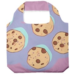 Cookies Chocolate Chips Chocolate Cookies Sweets Foldable Grocery Recycle Bag