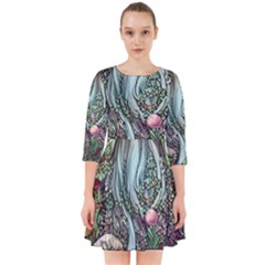 Craft Mushroom Smock Dress by GardenOfOphir