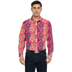 Pattern 102 Men s Long Sleeve Pocket Shirt  by GardenOfOphir