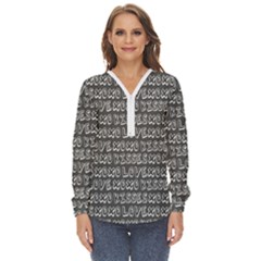 Pattern 321 Zip Up Long Sleeve Blouse