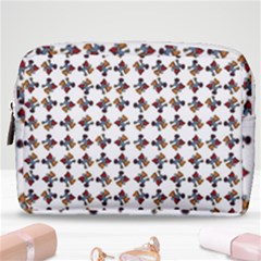 Mixed Abstract Colors Pattern Make Up Pouch (medium)