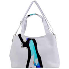 Abstract Art Sport Cross Ball Tennis  Shirt Abstract Art Sport Cross Ball Tennis  Shirt7 Double Compartment Shoulder Bag