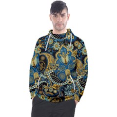 Retro Ethnic Background Pattern Vector Men s Pullover Hoodie