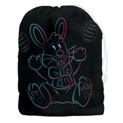 Easter-bunny-hare-rabbit-animal Drawstring Pouch (3xl)