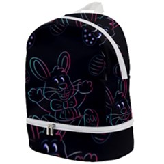 Easter-bunny-hare-rabbit-animal Zip Bottom Backpack