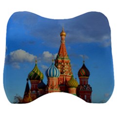 Architecture Building Cathedral Church Velour Head Support Cushion by Modalart