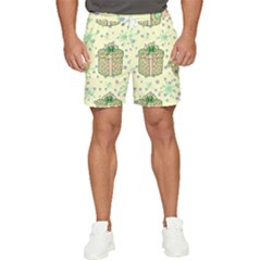 Purple Gifts On A Holy Night   Men s Runner Shorts