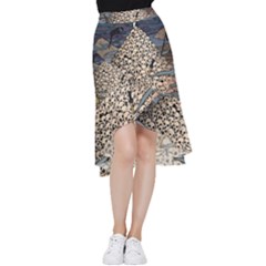 Gunter God Adventure Aventura Time Frill Hi Low Chiffon Skirt