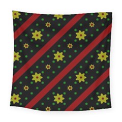 Background Pattern Texture Design Square Tapestry (large) by Jatiart