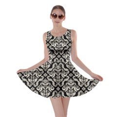 Dark Damask Skater Dress by CoolDesigns