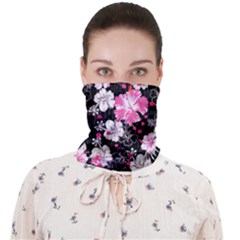 Black Hawaii Face Mask Bandana by CoolDesigns