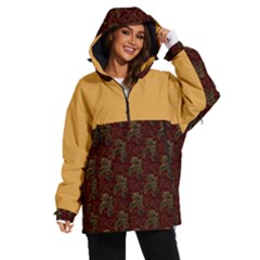 Vintage Dragon Chinese New Year Red Women s Ski And Snowboard Waterproof Breathable Jacket by DimSum