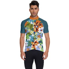 Floral Men s Short Sleeve Cycling Jersey by Givinglala