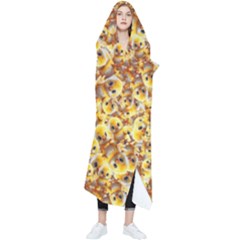 Whimsy Chickens Pattern (ai) Wearable Blanket by dflcprintsclothing