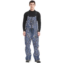 Nature Charm Drawing  Men s Front Zip Ski And Snowboard Bib Pants