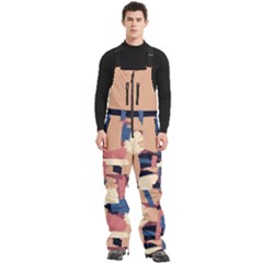 Grunge Brush Men s Front Zip Ski And Snowboard Bib Pants