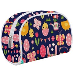 Bunny - Easter Pattern Make Up Case (large)