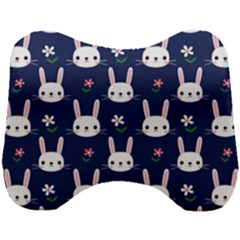 Cute Bunny Pattern, Easter, Koteto Head Support Cushion