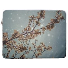 Dreamy Nature Motif 17  Vertical Laptop Sleeve Case With Pocket