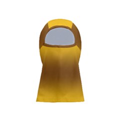 Amber Orange To Chocolate Brown Bilinear Gradient Balaclava Face Mask