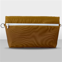Amber Orange To Chocolate Brown Bilinear Gradient Handbag Organizer