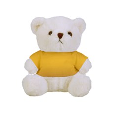 Chocolate Brown To Amber Orange Bilinear Gradient Full Print Cuddly Teddy Bear