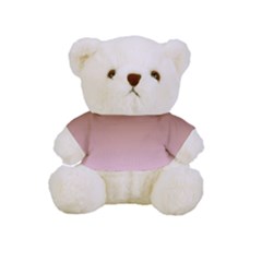 Chocolate Brown To Pink Lace Linear Gradient Full Print Cuddly Teddy Bear