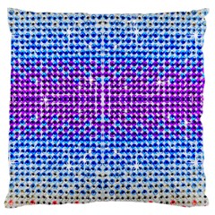 Rainbow Of Colors, Bling And Glitter Large Cushion Case (one Side) by artattack4all