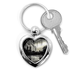 Central Park, New York Key Chain (heart) by artposters