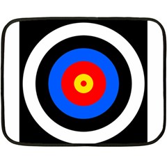 Target Mini Fleece Blanket (two-sided) by hlehnerer