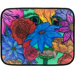 Creepy Beauty Mini Fleece Blanket (two-sided) by JacklyneMae