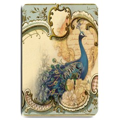 Victorian Swirls Peacock Floral Paris Decor Large Door Mat by chicelegantboutique