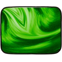 Wave Mini Fleece Blanket (two Sided) by Siebenhuehner