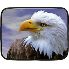 Bald Eagle Mini Fleece Blanket (two Sided) by Siebenhuehner