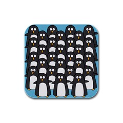 Penguin Group Drink Coasters 4 Pack (square) by PaolAllen