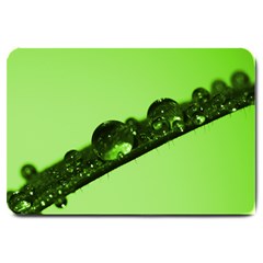 Green Drops Large Door Mat by Siebenhuehner
