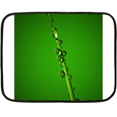 Waterdrops Mini Fleece Blanket (two Sided) by Siebenhuehner