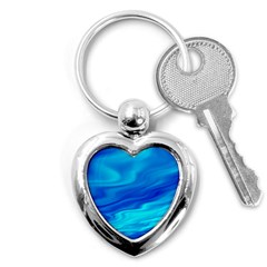 Blue Key Chain (heart) by Siebenhuehner