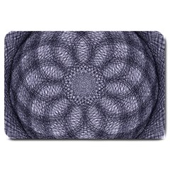 Spirograph Large Door Mat by Siebenhuehner