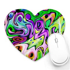 Graffity Mouse Pad (heart) by Siebenhuehner