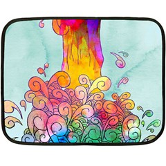 Waterfall Mini Fleece Blanket (two Sided) by Contest1767514
