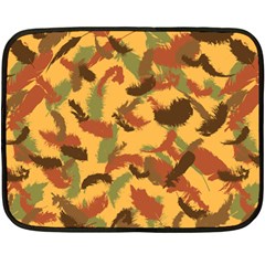Feathers Fall Mini Fleece Blanket (two Sided) by DesignsbyReg2