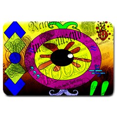 Abstract Large Door Mat by Siebenhuehner