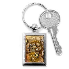 Steampunk Key Chain (rectangle) by Ancello