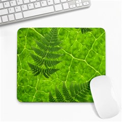 Leaf & Leaves Large Mouse Pad (rectangle) by BrilliantArtDesigns