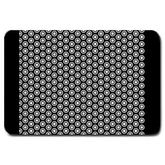 Groovy Circles Large Door Mat by StuffOrSomething